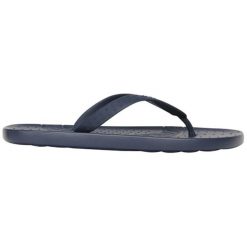 Japonki w kolorze granatowym. Niebieskie klapki dziewczęce Crocs. W wyprzedaży za 42,95 zł.