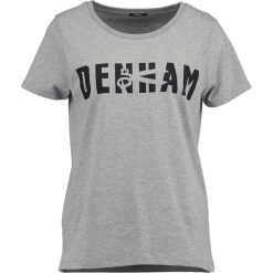 T-shirty damskie: Denham Tshirt z nadrukiem grey marl