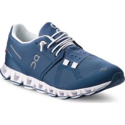 Buty ON - Cloud 000019 Denim/White 4026. Niebieskie buty sportowe damskie On, z materiału, sportowe, do biegania. W wyprzedaży za 419,00 zł.