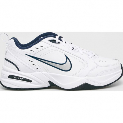 Nike - Buty Air Monarch IV. Szare halówki męskie Nike, z materiału, na sznurówki, trekkingowe. Za 229,90 zł.