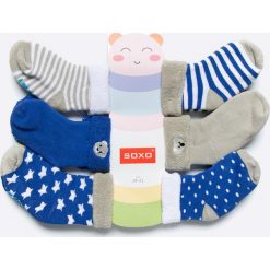 Soxo - Skarpetki dziecięce (6-pack). Skarpetki chłopięce Soxo, bez wzorów, z bawełny. Za 69,90 zł.