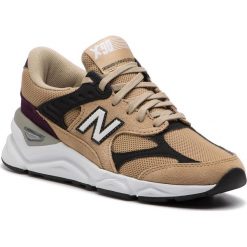 Sneakersy NEW BALANCE - WSX90RPC Brązowy. Pomarańczowe półbuty damskie New Balance, z zamszu. W wyprzedaży za 309,00 zł.