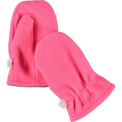 Rękawiczki w kolorze różowym. Różowe szaliki i rękawiczki niemowlęce CMP Kids, bez wzorów, z tworzywa sztucznego. W wyprzedaży za 29,95 zł.