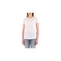 T-shirty z krótkim rękawem Fly Girl 10486/01. Białe t-shirty damskie Fly Girl, s, bez wzorów, bez kołnierzyka. Za 266,24 zł.