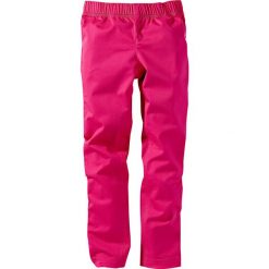 Legginsy dżinsowe bonprix ciemnoróżowy XXL. Czerwone legginsy dziewczęce marki bonprix. Za 27,99 zł.