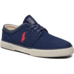 Sneakersy POLO RALPH LAUREN - Faxon Low 816784867001 Navy. Niebieskie sneakersy męskie Polo Ralph Lauren, bez zapięcia. Za 409,00 zł.