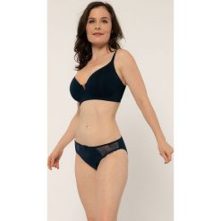 Dorina - Biustonosz Fili. Szare biustonosze Dorina, z haftami, z elastanu. Za 99,90 zł.