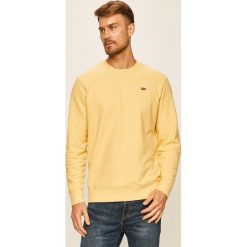 Levi's - Bluza. Żółte bluzy męskie Levi's®, s, bez wzorów, z bawełny, z okrągłym kołnierzem, bez rękawów, bez kaptura. Za 279,90 zł.
