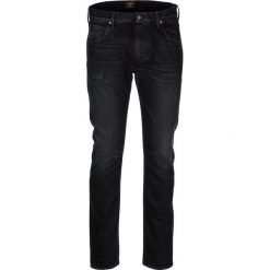 Dżinsy "101 Rider" - Slim fit - w kolorze czarnym. Czarne jeansy męskie Lee, m, w paski, klasyczne. W wyprzedaży za 299,95 zł.