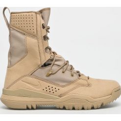 Nike - Buty SFB Field 2 8. Szare buty trekkingowe męskie Nike, z materiału, na sznurówki, outdoorowe. W wyprzedaży za 649,90 zł.