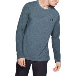 Under Armour Vanish Seamless Koszulka Niebieski. Niebieskie podkoszulki męskie Under Armour, l, bez wzorów, z poliesteru, bez kołnierzyka, długie. Za 240,95 zł.
