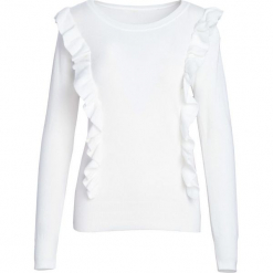 Biały Sweter Hold You. Białe bez kategorii Born2be, na zimę, xl. Za 29,99 zł.