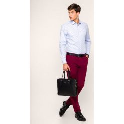 Koszula Tommy Hilfiger Tailored Easy Care TT0TT06019. Niebieskie koszule męskie Tommy Hilfiger Tailored, m, bez wzorów, z bawełny, biznesowe, bez kołnierzyka, bez rękawów. W wyprzedaży za 169,00 zł.