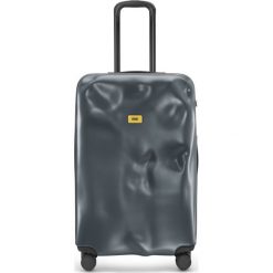 Walizka Icon duża matowa szara. Szare walizki Crash Baggage, bez wzorów, wakacyjne. Za 1290,00 zł.
