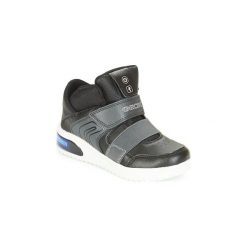Buty Dziecko Geox J XLED BOY. Czarne trampki chłopięce Geox. Za 389,00 zł.
