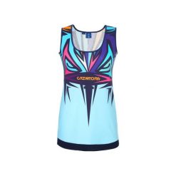 Ceres Creators Tank Top. Różowe bluzki damskie marki OKUAKU, s, z nadrukiem, z elastanu. Za 139,00 zł.