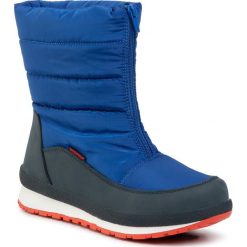 Śniegowce CMP - Kids Rae Snow Boots Wp 39Q4964J Royal N951. Niebieskie śniegowce chłopięce CMP, bez zapięcia. W wyprzedaży za 189,00 zł.