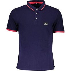 Koszulka polo w kolorze granatowym. Niebieskie koszulki męskie Karl Lagerfeld, DIM, Wonderbra, s, z nadrukiem, polo, bez rękawów. W wyprzedaży za 174,95 zł.