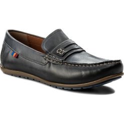 Mokasyny LASOCKI FOR MEN - MB-JURA3-02 Granatowy. Niebieskie mokasyny męskie Lasocki For Men, ze skóry. Za 189,99 zł.
