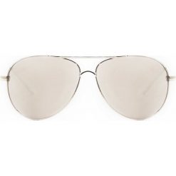 Srebrne Okulary Flash. Szare okulary przeciwsłoneczne damskie other. Za 39,99 zł.