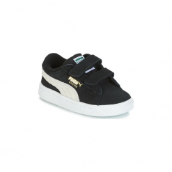 Buty Dziecko Puma SUEDE 2 STRAPS INF. Czarne trampki dziewczęce Puma, bez wzorów, bez zapięcia. Za 239,00 zł.