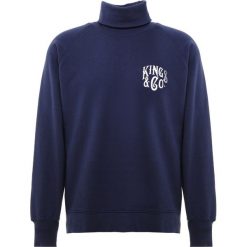 Kings Of Indigo FITZGERALD Bluza navy. Niebieskie bluzy męskie marki Kings Of Indigo, xs, bez wzorów, z bawełny, bez kołnierzyka, bez rękawów, bez kaptura. Za 509,00 zł.