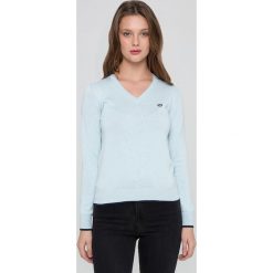 Sweter w kolorze błękitno-granatowym. Niebieskie bez kategorii marki Felix Hardy, l, w paski. W wyprzedaży za 129,95 zł.