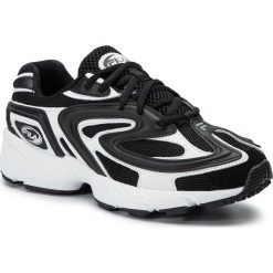 Sneakersy FILA - Creator 1RM00611.005 Blk/Wht/Msil. Czarne sneakersy męskie Fila, na co dzień, bez wzorów, ze skóry ekologicznej, eleganckie, bez zapięcia. Za 469,00 zł.