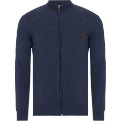 Golfy męskie: Sweter w kolorze granatowym
