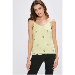 Vero Moda - Top Danni. Szare topy damskie marki Vero Moda, l, z poliesteru. W wyprzedaży za 59,90 zł.