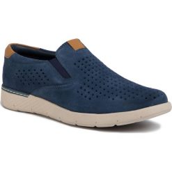 Półbuty LASOCKI FOR MEN - MB-LOGO-09 Blue. Niebieskie półbuty męskie Lasocki For Men, na co dzień, bez wzorów, ze skóry, bez zapięcia. Za 179,99 zł.
