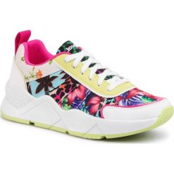 Sneakersy DESIGUAL - Hydra Leopard 20SSKA18 4013. Półbuty damskie Desigual, ze skóry ekologicznej. Za 449,00 zł.