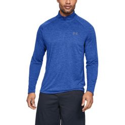 Under Armour Tech™ 2.0 Koszulka Niebieski. Niebieskie podkoszulki męskie Under Armour, s, bez wzorów, z poliesteru, z długim rękawem. Za 188,95 zł.