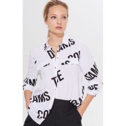 Wiskozowa koszula we wzory - Czarny. Czarne koszule damskie Mohito, z wiskozy. Za 89,99 zł.