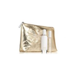Kosmetyczki damskie: Perfumy Clinique Aromatics In White woda perfumowana 50ml + dezodorant 10ml + kosmetyczka – zestaw