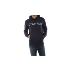 Bluzy Calvin Klein Jeans K10K103664 LOGO HDD. Niebieskie bluzy męskie Calvin Klein Jeans, s, bez wzorów, z jeansu, bez kołnierzyka, bez rękawów, bez kaptura. Za 325,17 zł.