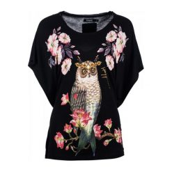 Desigual Desigual Koszulka Damska S Czarna. Czarne t-shirty damskie Desigual, l. W wyprzedaży za 189,00 zł.
