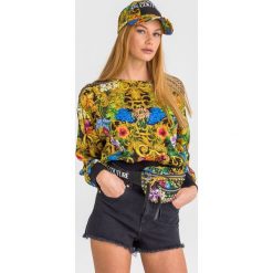 NERKA VERSACE JEANS COUTURE. Szare nerki damskie w paski, z jeansu. Za 719,00 zł.