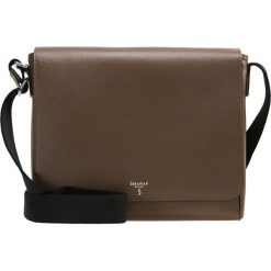 Torby na ramię męskie: Serapian EVOLUTION SMALL MESSANGER WITH FLAP Torba na ramię taupe