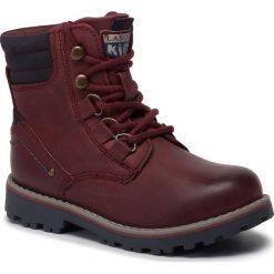 Trapery LASOCKI KIDS - CI12-SPLIT-15 Burgundy. Czerwone śniegowce chłopięce Lasocki Kids, bez zapięcia. Za 139,99 zł.