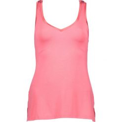 Koszulka piżamowa "Floral Mystery" w kolorze jasnoróżowym. Czerwone topy sportowe damskie marki Heidi Klum Intimates, m, w paski. W wyprzedaży za 86,95 zł.