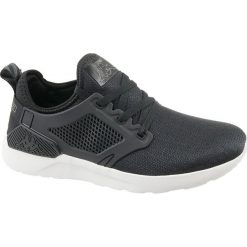 Kappa Talent 242511-1111. Czarne buty sportowe męskie Kappa, z tkaniny, bez zapięcia. W wyprzedaży za 109,99 zł.