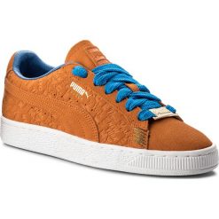 Sneakersy PUMA - Suede Classic 366293 01 Vibrant Orange. Pomarańczowe półbuty damskie Puma, bez wzorów, ze skóry, bez obcasa, na płaskiej podeszwie, na sznurówki. W wyprzedaży za 229,99 zł.