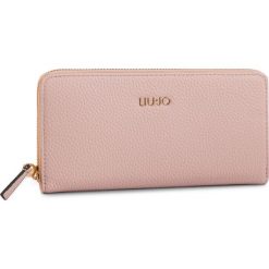 Duży Portfel Damski LIU JO - Xl Zip Around N19177 E0086 Pearl Blush 41309. Różowe portfele damskie marki Liu Jo, bez wzorów, ze skóry ekologicznej. Za 339,00 zł.