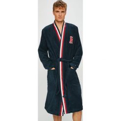 Tommy Hilfiger - Szlafrok. Niebieskie szlafroki męskie m, z bawełny. W wyprzedaży za 429,90 zł.