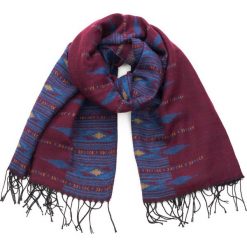 Szaliki damskie: Art of Polo Szal damski Aztec Winter niebiesko bordowy