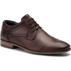 Półbuty LASOCKI FOR MEN - MI229-87-18152 Brown. Pomarańczowe buty wizytowe męskie Lasocki For Men, ze skóry, bez zapięcia. Za 199,99 zł.