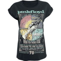 Bluzki asymetryczne: Pink Floyd Wish Koszulka damska czarny