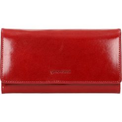 Portfel damski LAZIO. Szare portfele damskie marki Gino Rossi, w paski, z materiału, małe. Za 299,90 zł.