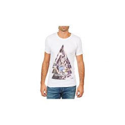 T-shirty z krótkim rękawem Eleven Paris BERLIN M MEN. Białe t-shirty męskie marki Eleven Paris, s, bez wzorów, bez kołnierzyka, krótkie. Za 135,20 zł.